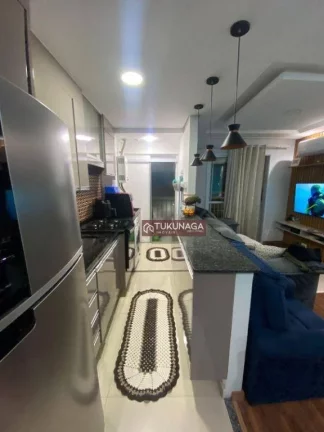 Imagem Apartamento com 2 dormitórios à venda, 52 m² por R$ 420.000,00 - Jardim Flor da Montanha - Guarulhos/SP