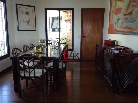 Imagem Apartamento a venda com 4 dormitórios e 3 vagas, 217 m² - Campo Belo