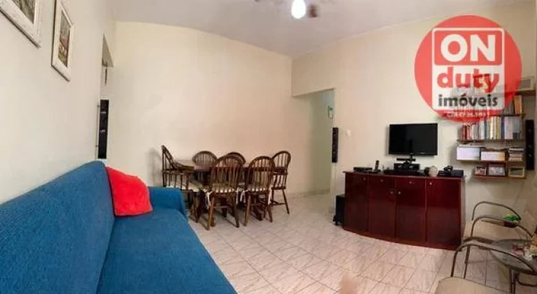 Imagem Apartamento com 2 quartos à venda, 97 m² por R$ 385.000 - Boqueirão - Santos/SP