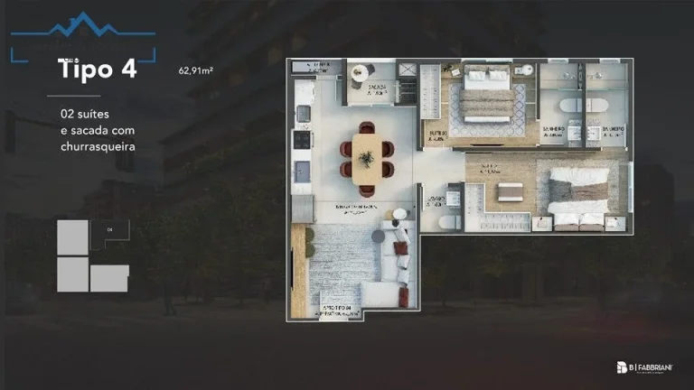Imagem Hub 444 Residencial: pré-lançamento em Itapema S/C.