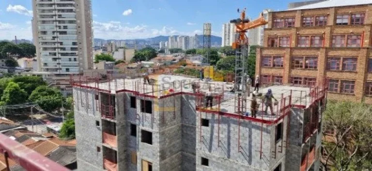 Imagem Apartamento 35m², 2 dormitórios, sem vaga. Repasse de unidade em construção, com entrega previst...