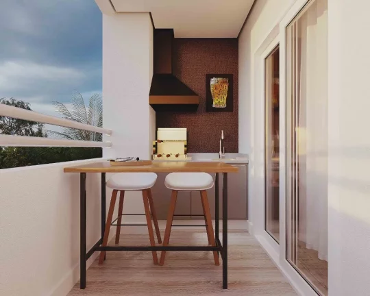 Imagem Apartamento à venda na Vila Urupês, Suzano-SP: 2 quartos, 1 suíte, 2 banheiros, 2 vagas de garagem, 53m². Encontre o seu Special Moment!