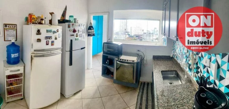 Imagem Apartamento com 3quartos à venda, 165 m² por R$ 950.000 - Gonzaga - Santos/SP