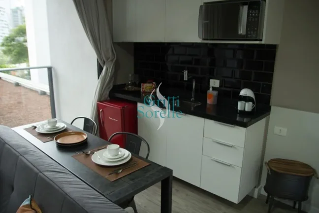 Imagem Apartamento Mobiliado para Alugar em Vila Olímpia - São Paulo/SP.