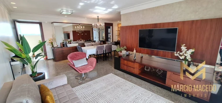 Imagem Apartamento projetado com 3 suítes à venda, 125 m² por R$ 750.000 - Engenheiro Luciano Cavalcante - Fortaleza/CE