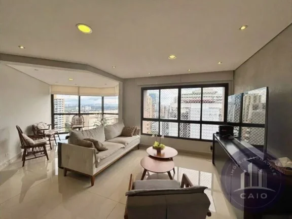 Imagem Apartamento com 3 dormitórios para alugar, 127m² por R$ 11.000 - Alphaville