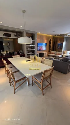 Imagem Sobrado Condomínio, 391 m2, 4 sts,Piscina,Sauna,Amplo Gourmet, Mobiliada