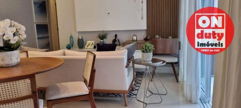 Imagem Apartamento com 2 dormitórios à venda, 79 m² por R$ 1.358.600,00 - José Menino - Santos/SP