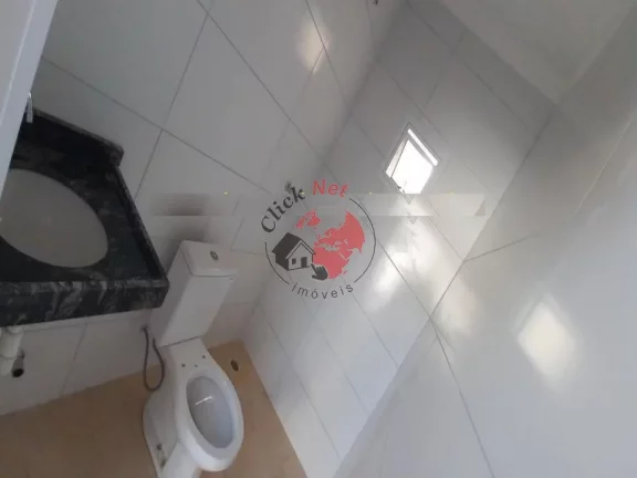 Imagem Casa Térrea Nova sem uso ,a 500m2 da Praia ,3 dorms c suite , quintal e churrasq, piscina ,2 vagas bairro Gaivota, Itanhaem
