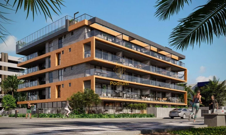 Imagem Apartamentos térreo com área privativa em L a beira mar da praia de Intermares -AP1431