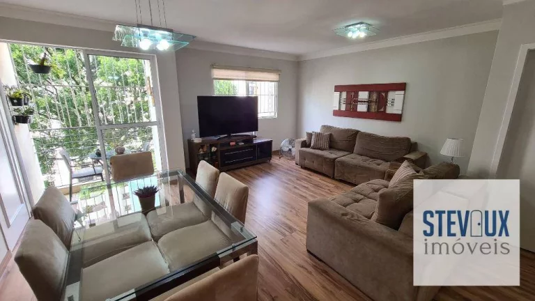 Imagem Apartamento com 3 dormitórios à venda, 111 m² por R$ 1.480.000,00 - Moema - São Paulo/SP