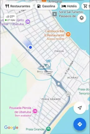 Imagem Apartamento com 2 dormitórios a venda no Bairro de Itaguá em Ubatuba.