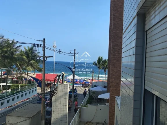 Imagem Apartamento frente mar com lazer, Tombo com 3 Quartos, 3 Suítes, 2 Salas, 4 Banheiros, 3 Vagas de Garagem, 112m²!