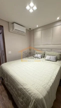 Imagem Apartamento com 87 m² de área útil, composto por 2 dormitórios, sendo 2 suítes, sala com ar-con...