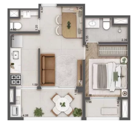Imagem APARTAMENTO RESIDENCIAL em São Paulo - SP, Jardim das Acácias