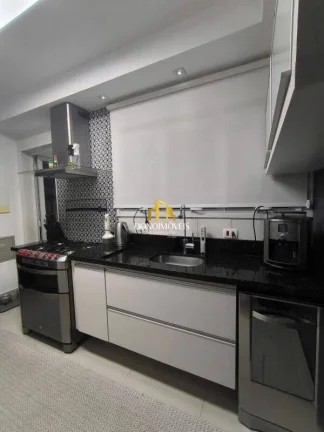 Imagem Apto venda 2 suítes andar alto vista livre, 123m Cond Domo Life Centro SBC