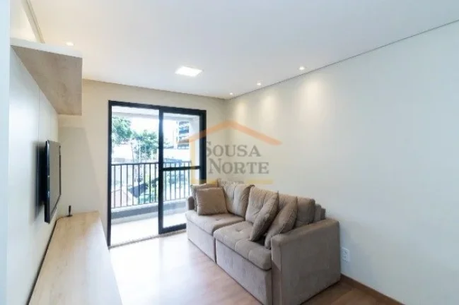 Imagem Apartamento com 72m², 3 dormitórios, sendo 1 suite, sala para dois ambientes, sacada, cozinha, ár...