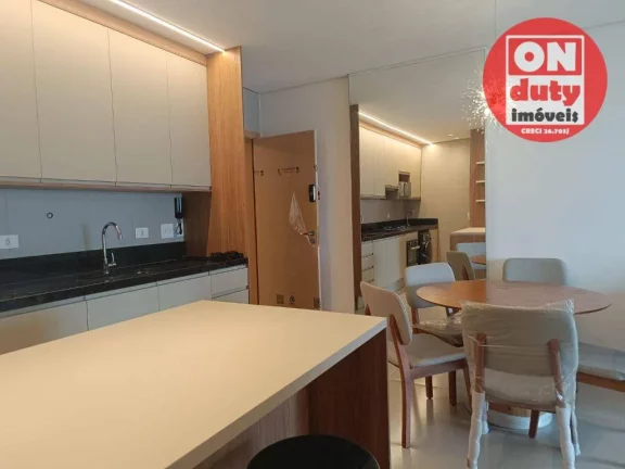 Imagem Apartamento mobiliado com 2 dormitórios à venda, 75 m² por R$ 1.250.000 - José Menino - Santos/SP