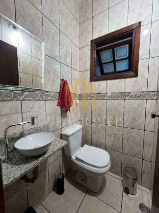 Imagem espaçosa casa três dormitórios suite espaço gourmet no Bosque dos eucaliptos