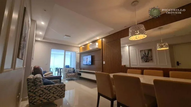 Imagem Apartamento com 2 dormitórios à venda, 104 m² por R$ 798.000,00 - Aviação - Praia Grande/SP