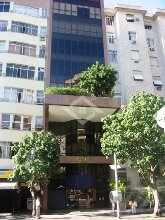 Imagem Leblon Alugo Sala 142m2 com ar central e 2 Vagas
