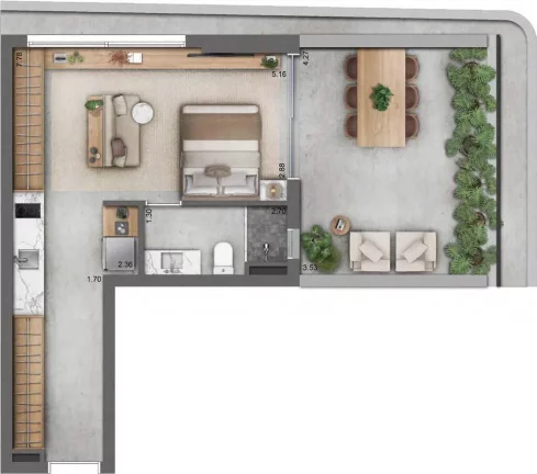 Imagem Apartamento à venda no bairro Azenha - Porto Alegre/RS