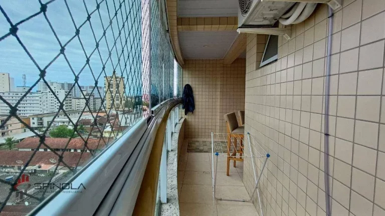 Imagem Apartamento com 2 dormitórios à venda, 77 m² por R$ 550.000,00 - Vila Caiçara - Praia Grande/SP