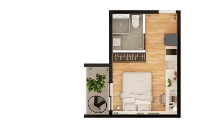 Imagem Nurban Vila Buarque - Residencial