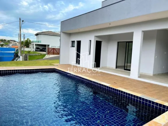 Imagem CASA TÉRREA NOVA À VENDA NO CONDOMÍNIO HORIZONTE AZUL II COM 3 SUÍTES, EM ITUPEVA/SP