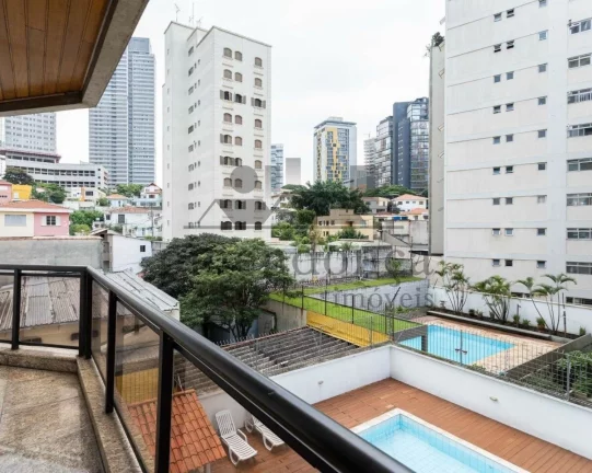 Imagem Apartamento na Vila Madalena com 3 quartos (2 suítes) e 2 vagas, 170m².