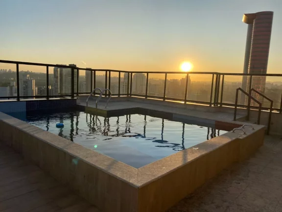 Imagem Lindo apartamento com 43 m², com acabamentos de primeira linha, fogão, armários, bancada da pia e...