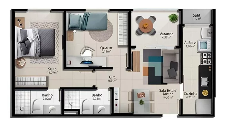 Imagem APARTAMENTO RESIDENCIAL em Vitória - ES, Jardim Camburi