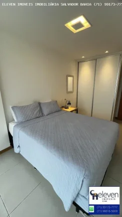 Imagem Apartamento à venda na Barra, Expresso 2222, 1 Quarto, Porteira Fechada, Vista Cristo e Piscina no Roof Top euma vaga