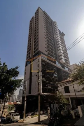 Imagem Apartamento tipo Studio, mobiliado,1 dormitório, banheiro social, sacada, oferecendo iluminação n...