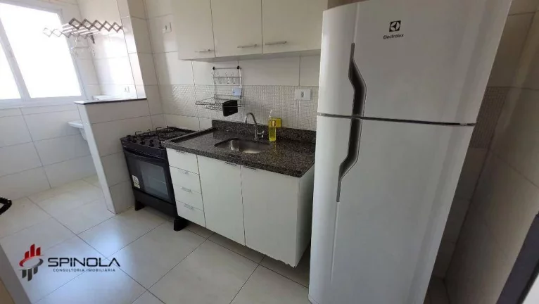 Imagem Apartamento com 1 dormitório à venda, 45 m² por R$ 330.000,00 - Mirim - Praia Grande/SP