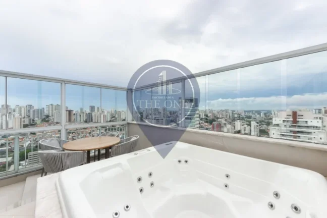 Imagem Cobertura de luxo no Bosque da Saúde, São Paulo-SP: 3 quartos, 3 suítes, 2 salas, 4 banheiros, 4 vagas - 174,00 m².