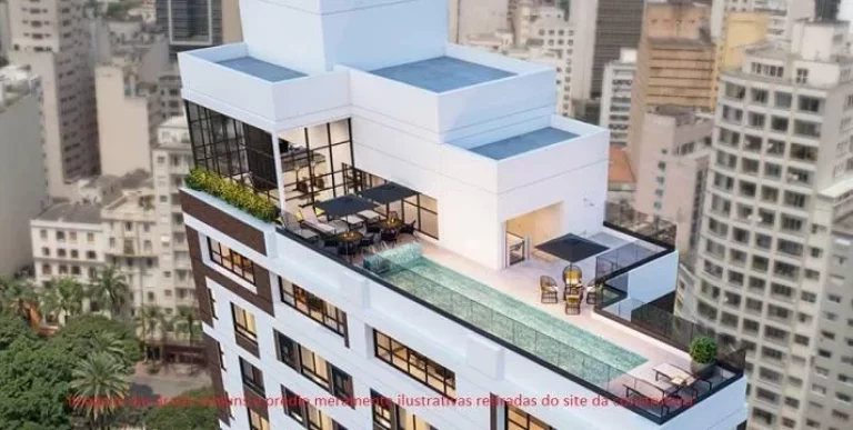 Imagem Apartamento com 2 dormitórios novo no Arouche
