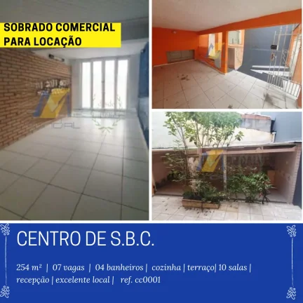 Imagem Sobrado Comercial para Locação