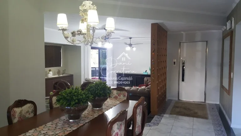 Imagem Impecável apartamento de 3 quartos com suíte e 2 vagas de garagem no Jardim Astúrias, Guarujá-SP!