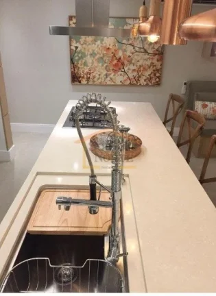 Imagem Apartamento 1 dormitório, sendo suite, sala ampliada, varanda gourmet com churrasqueira automatizad...