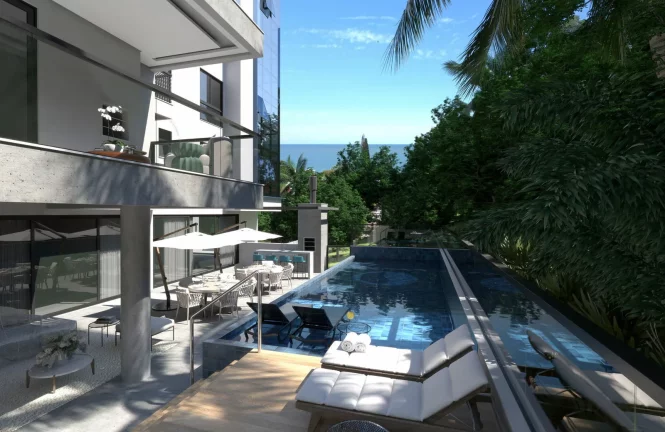 Imagem Apartamento com 3 dormitórios à venda sendo 3 suítes, 258.98 m² por - R$ 10.685.859,52 - Cabeçudas - Itajaí/SC