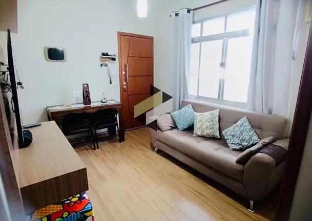 Imagem Apartamento para Venda em Santos, Embaré, 2 dormitórios, 1 banheiro, 1 vaga