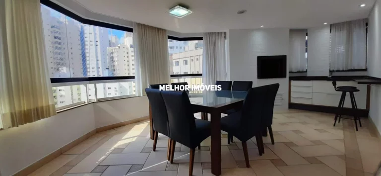 Imagem Locação anual quadra mar mobiliado com 3 dormitórios sendo 1 suíte localizado em Balneário Camboriú.