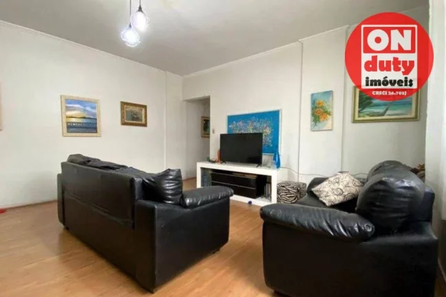 Imagem Apartamento à venda, 136 m² por R$ 640.000,00 - José Menino - Santos/SP