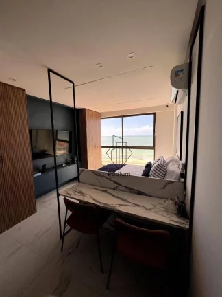 Imagem Flats studio com vista para o mar a 150m da praia de Ponta de Matos em Cabedelo - FL0549