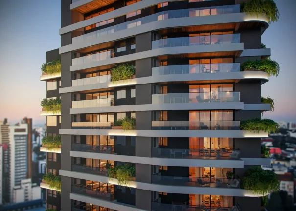 Imagem Apartamento à venda, 281.48 m² por - R$ 8.387.640,00 - Champagnat - Curitiba/PR