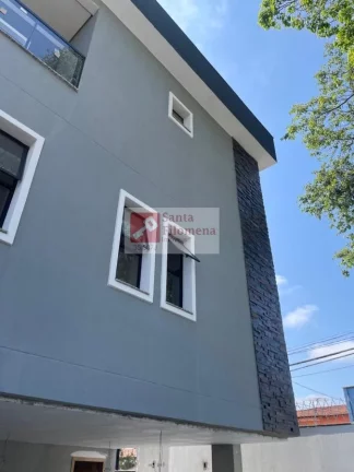 Imagem Sobrado para Venda em Santo André, Vila Pires, 2 dormitórios, 2 suítes, 3 banheiros, 4 vagas