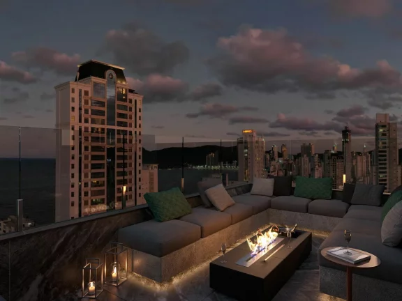 Imagem Duplex com 4 dormitórios à venda sendo 4 suítes, 350.0 m² por - R$ 8.377.899,00 - Centro - Bal. Camboriú/SC