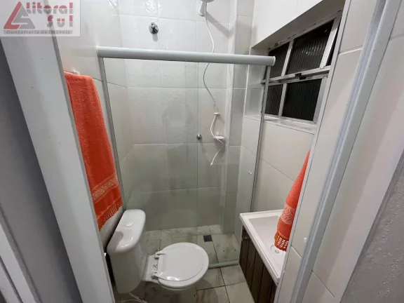 Imagem Apartamento à venda em Praia Grande-SP, Aviação: 1 quarto, 1 banheiro, 1 vaga de garagem, 28m² de área