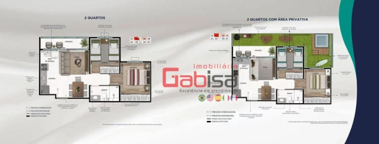 Imagem Apartamento com 2 dormitórios à venda, 49 m² por R$ 279.900,00 - Baixo Grande - São Pedro da Aldeia/RJ